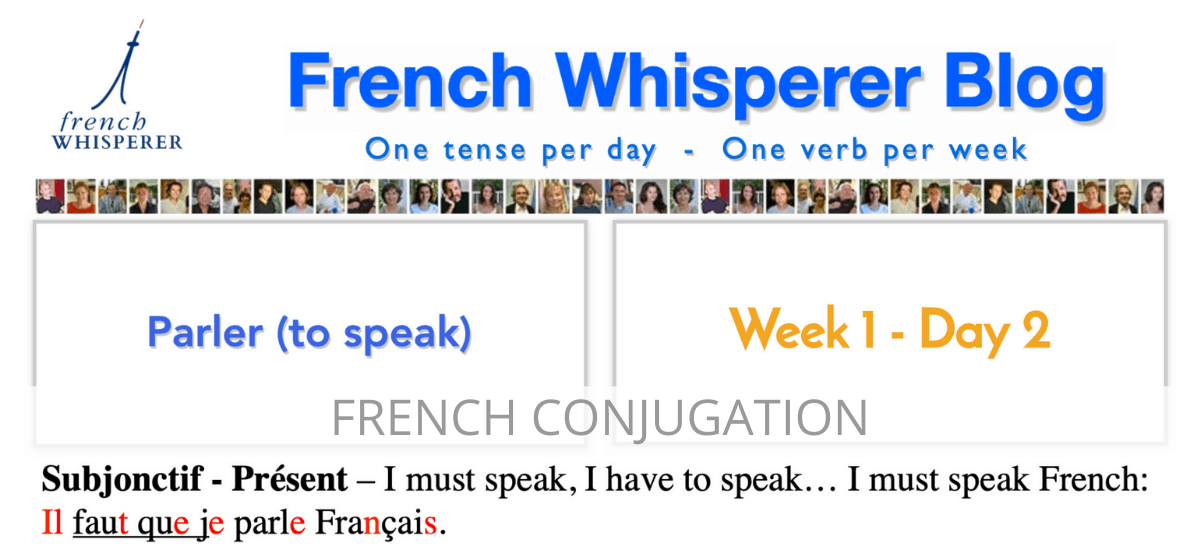 french conjugation