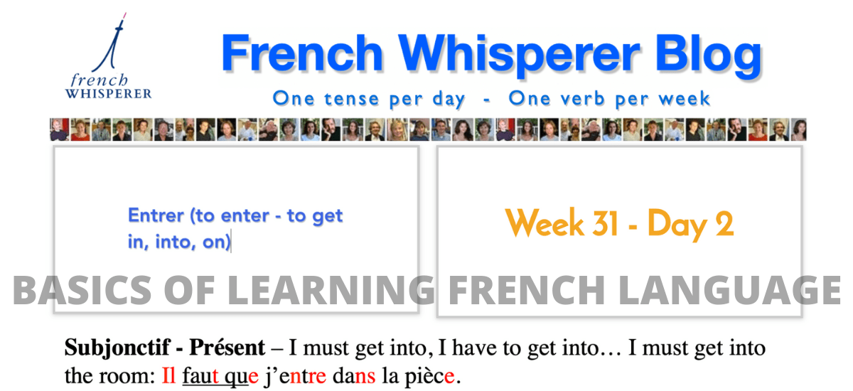 basics of learning french language