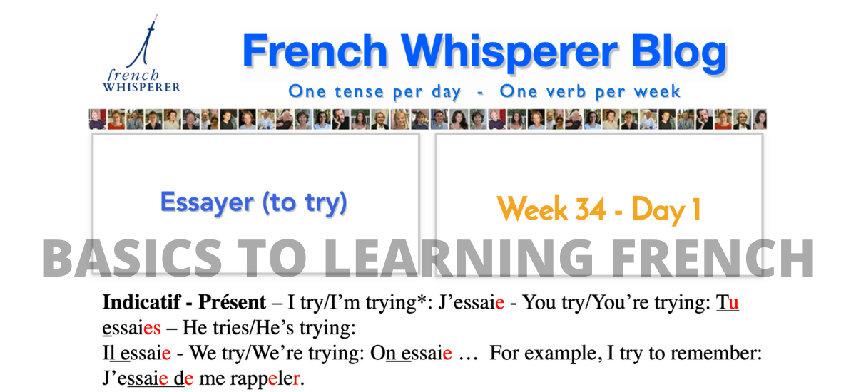 basics to learning french