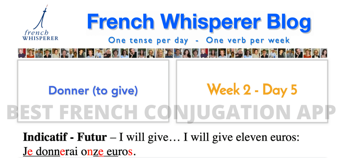 best french conjugation app