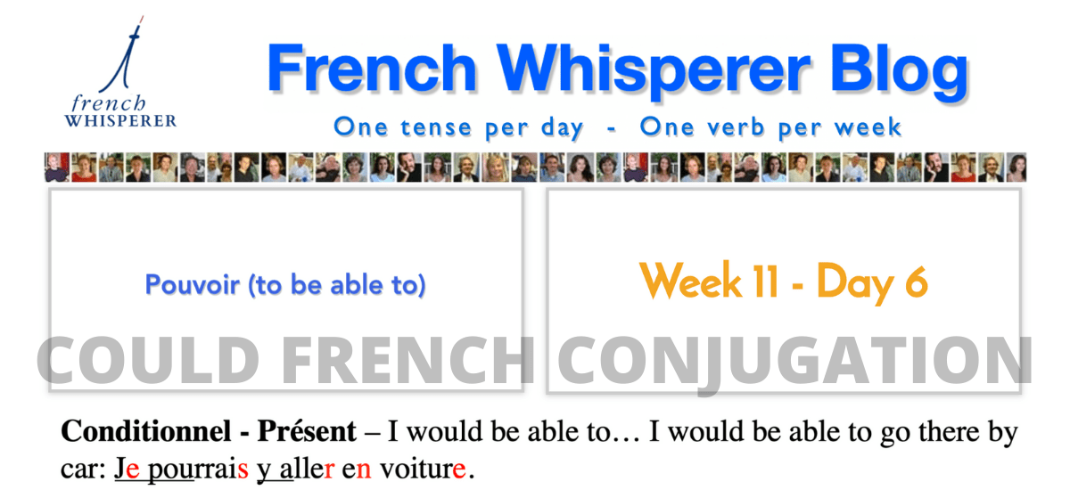 could french conjugation