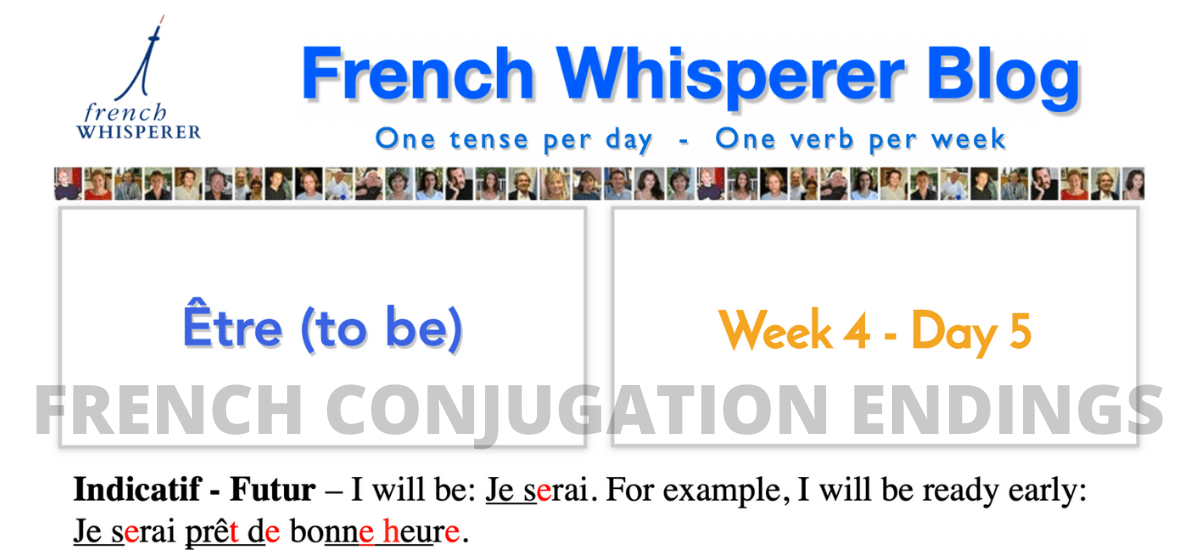 french conjugation endings