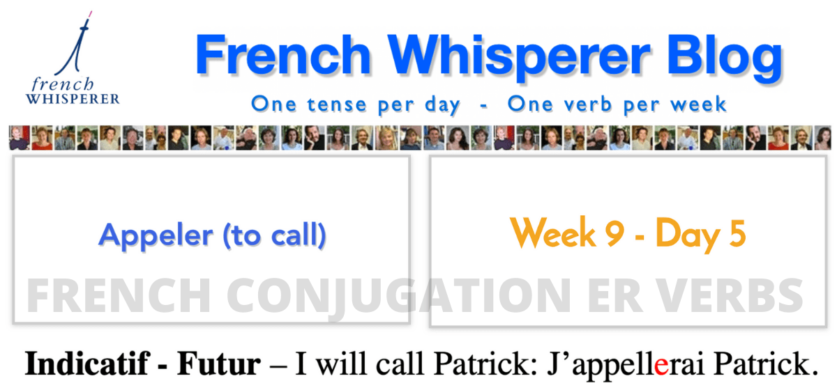 french conjugation er verbs