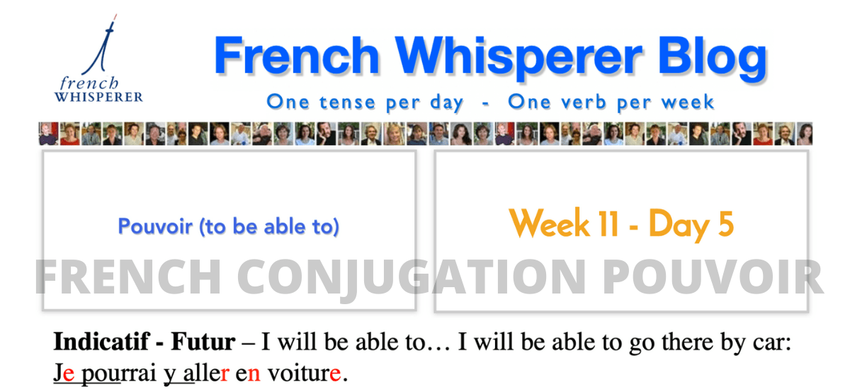 french conjugation pouvoir