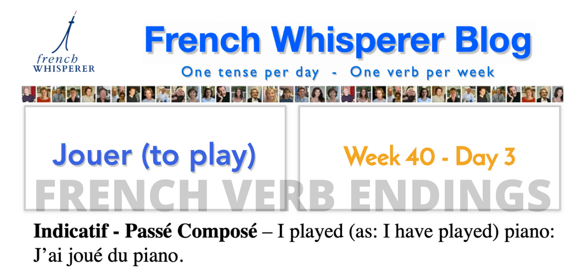 french verb endings