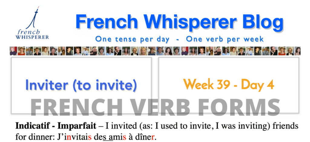 French Form Example French verb forms - 41 life-changing weeks - Week39 - Day4 - French ...