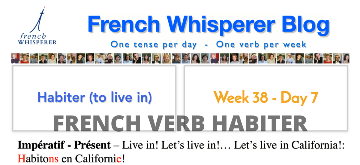 french verb habiter