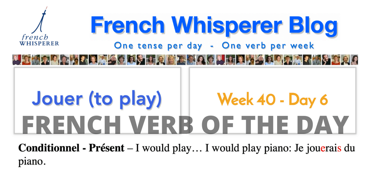 french verb of the day