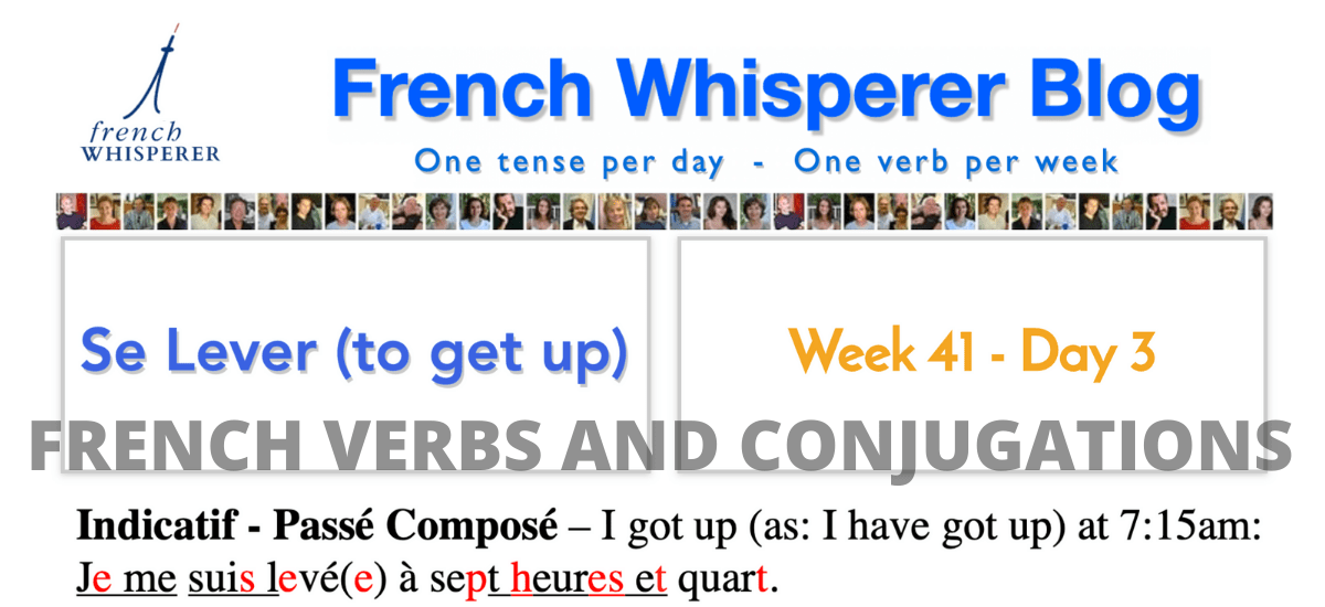 french verbs and conjugations