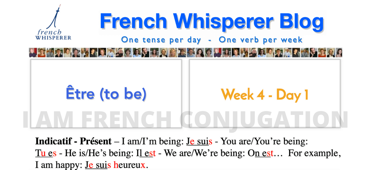 i am french conjugation