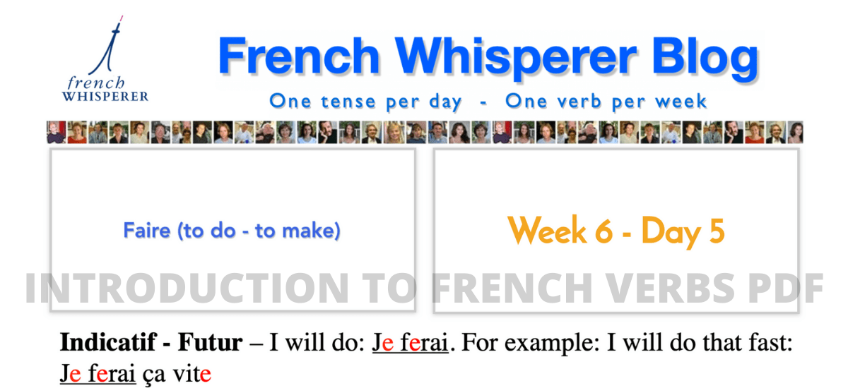 introduction to french verbs pdf