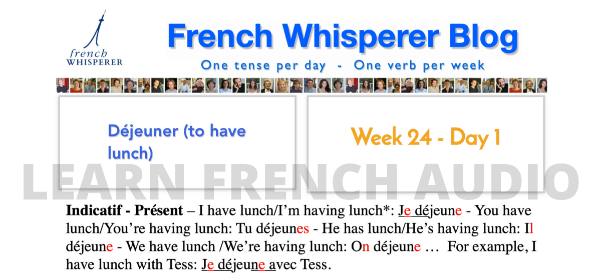 learn french audio