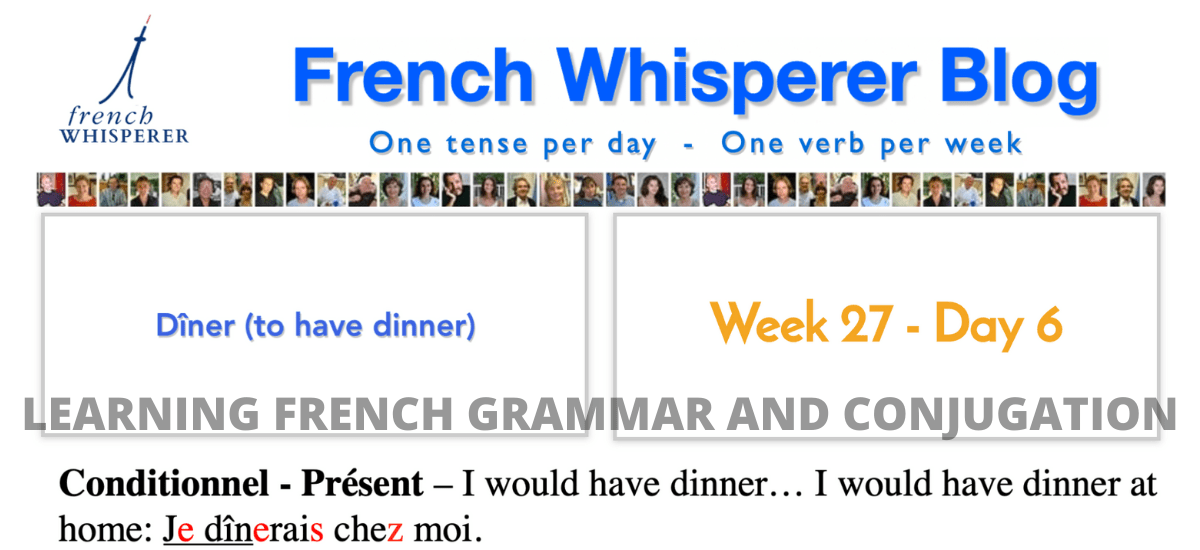 learning french grammar and conjugation