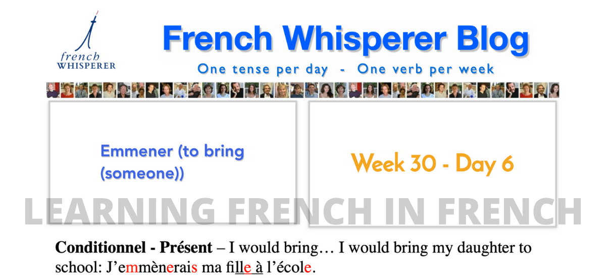 learning french in french