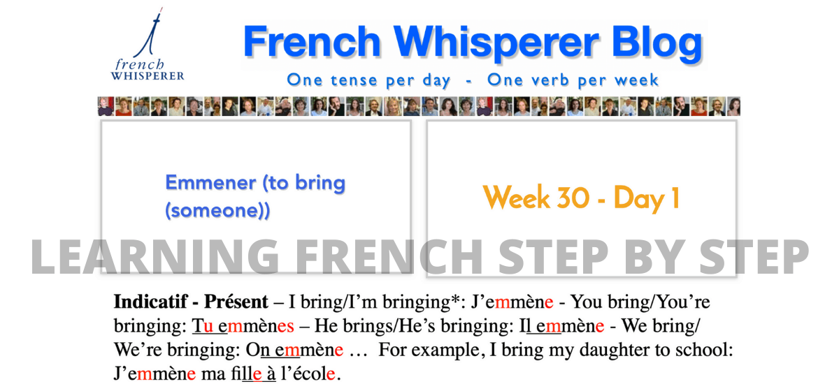 learning french step by step