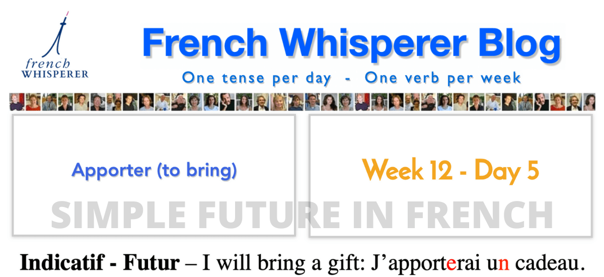 simple future in french