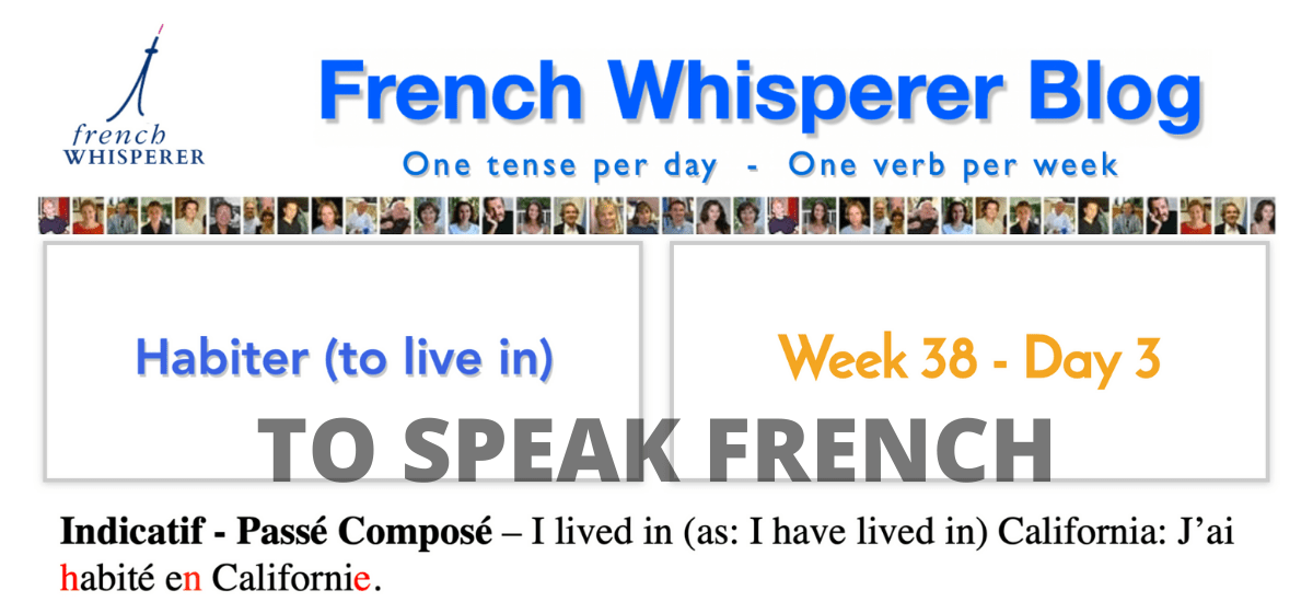 to speak french