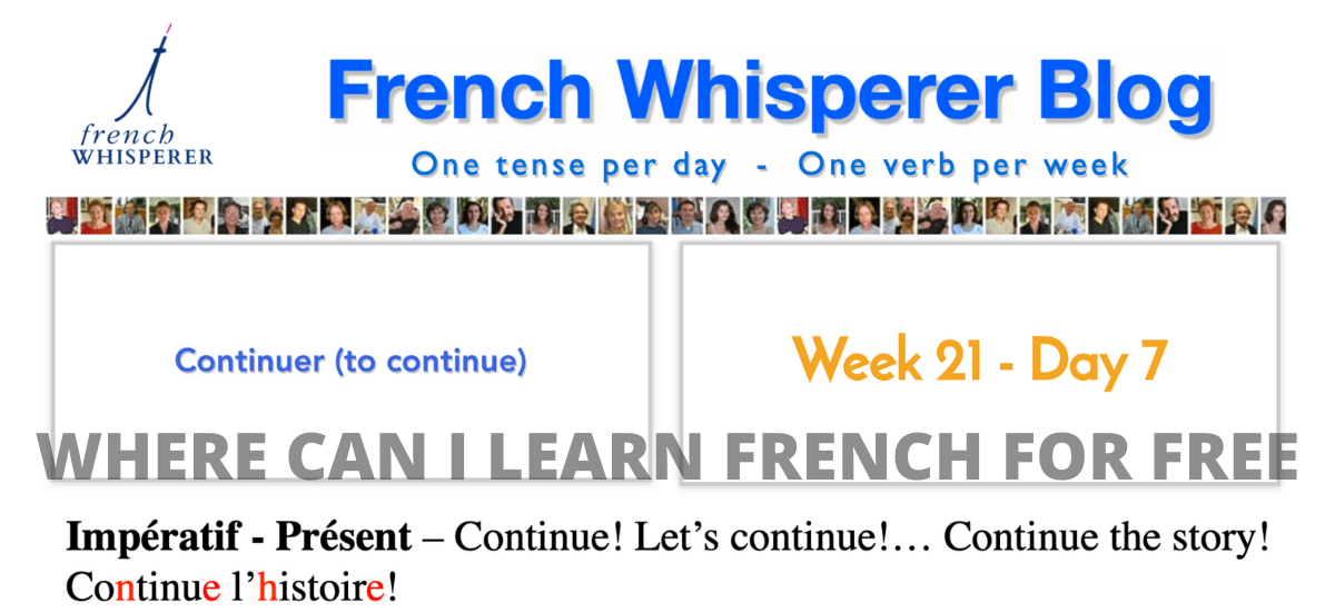 where can i learn french for free