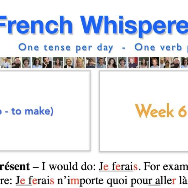 Bescherelle 12000 French verbs pdf – 41 life-changing weeks – Week6 – Day6