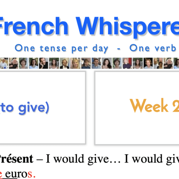 French verb drills audio – 41 life-changing weeks – Week2 – Day6