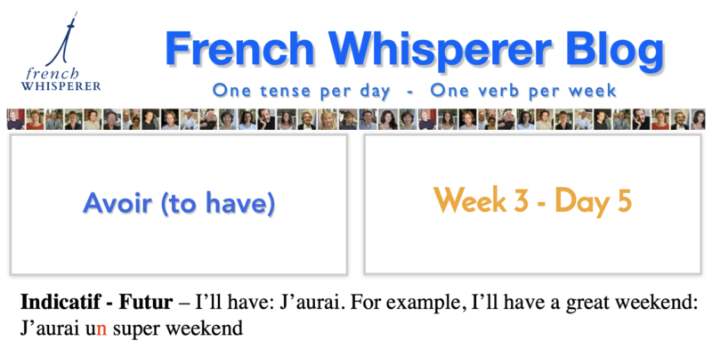 French verb trainer