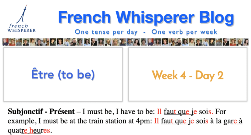 How to learn french conjugations