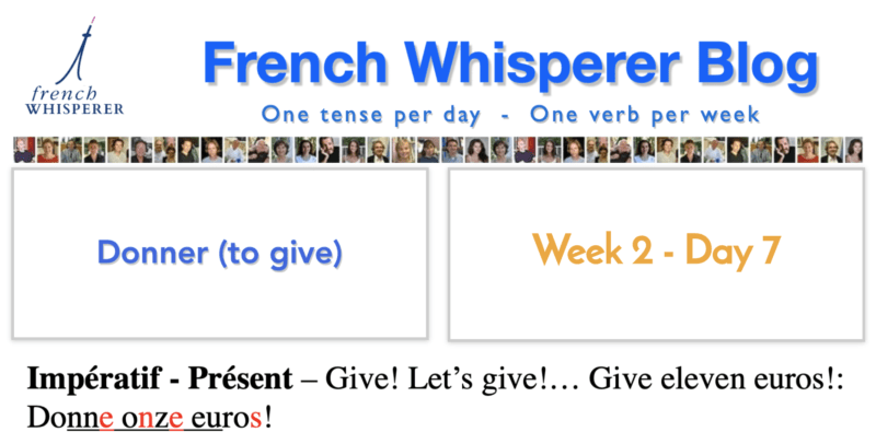 Learn french verbs online free