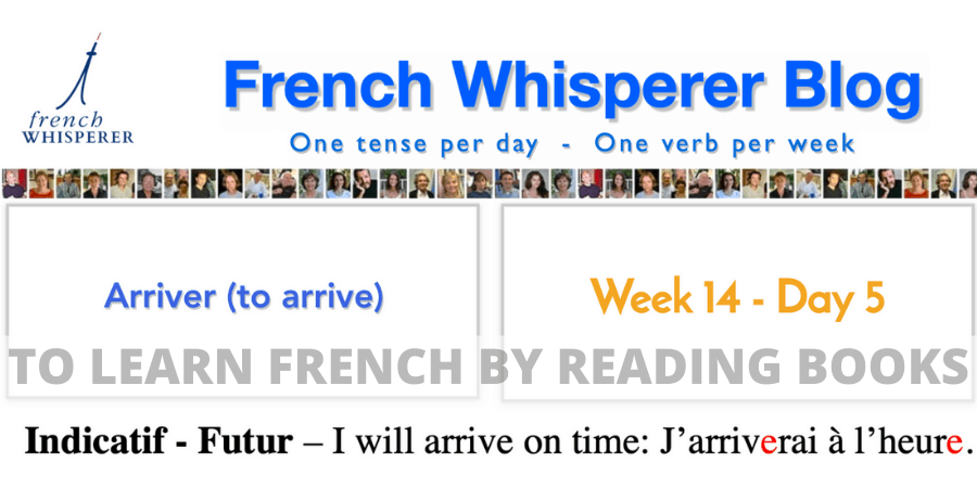 To learn french by reading books