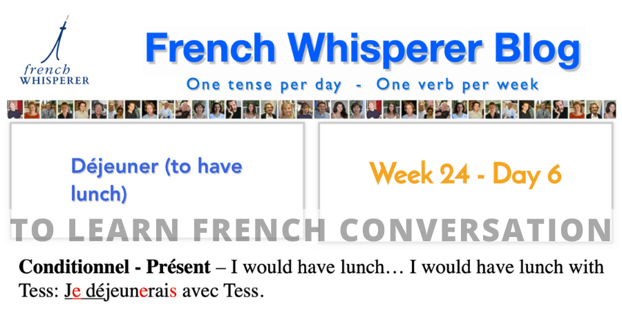 To learn french conversation