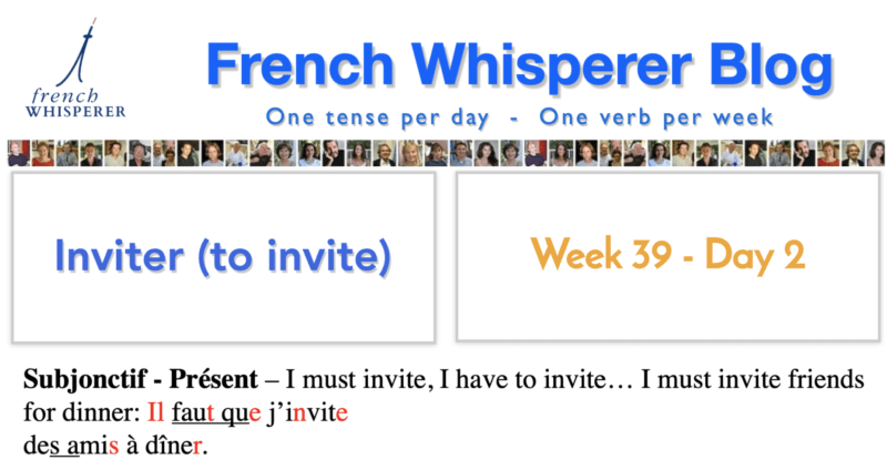 a french verb