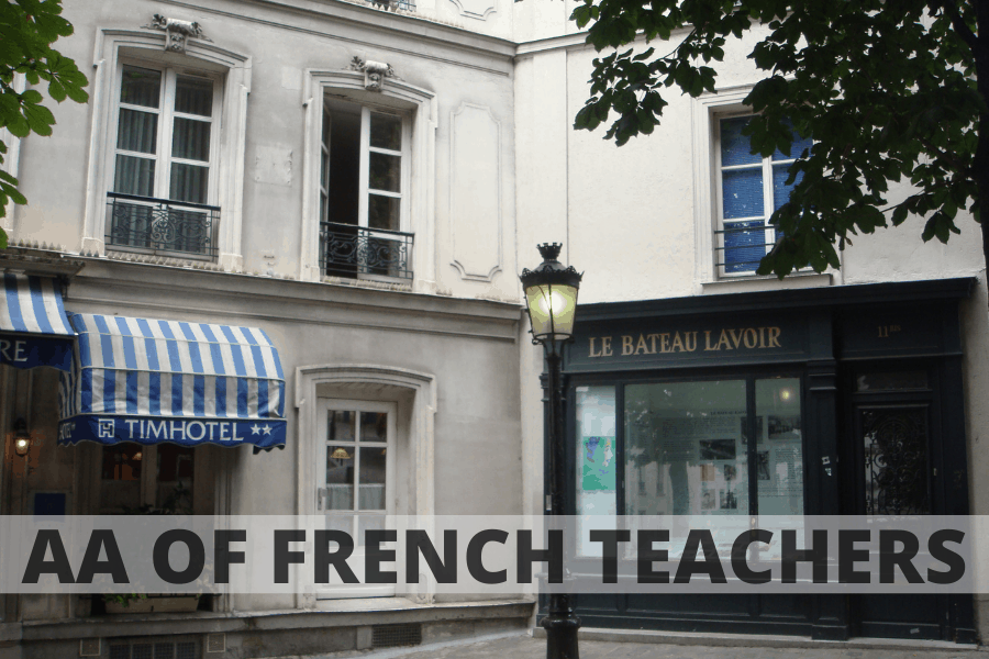 aa of french teachers