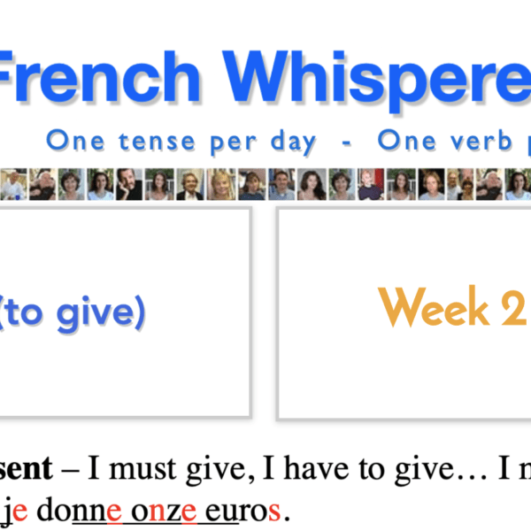 #1 best way to learn french conjugation – Week2 – Day2