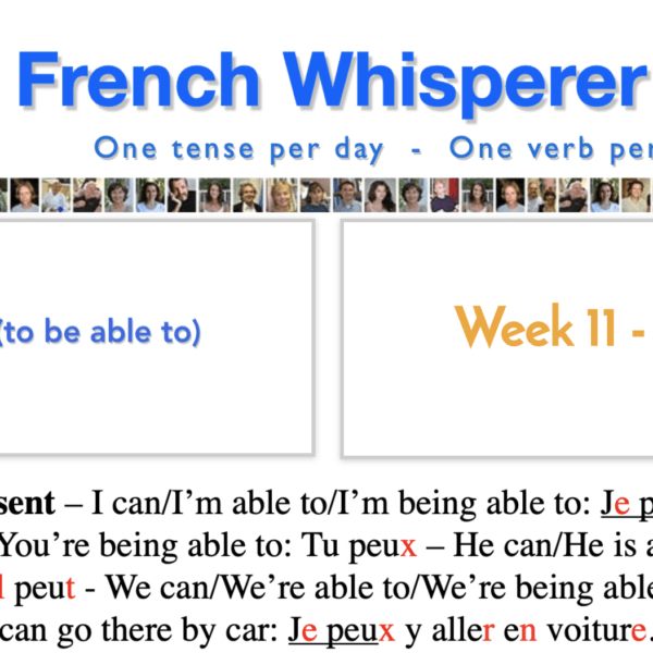 can in french conjugation – 41 life-changing weeks – Week11 – Day1