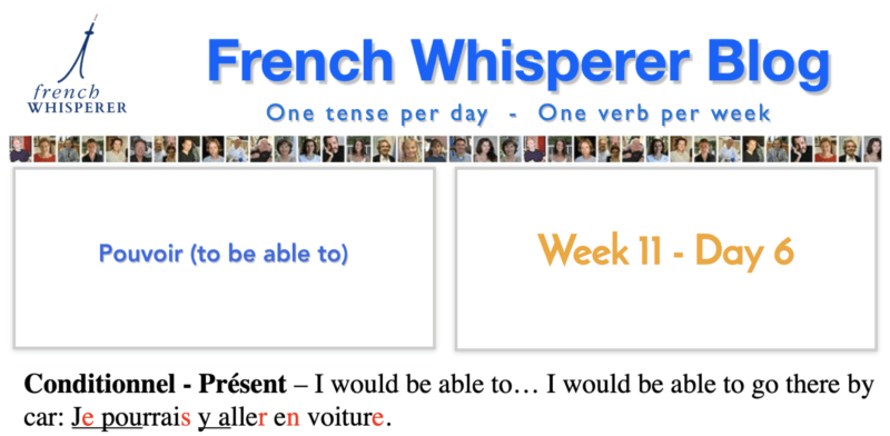 could french conjugation