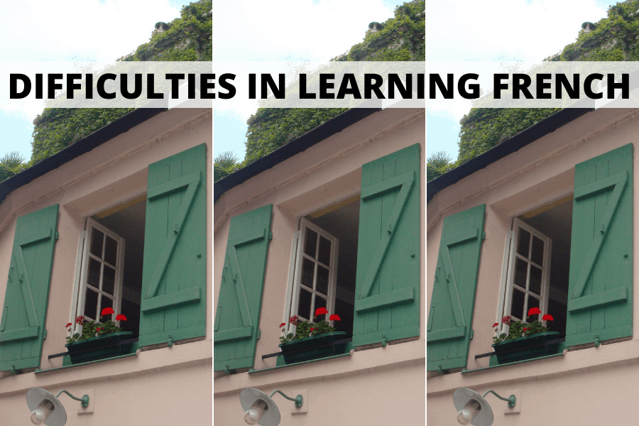 difficulties in learning french