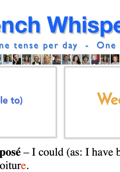 french conjugation chart