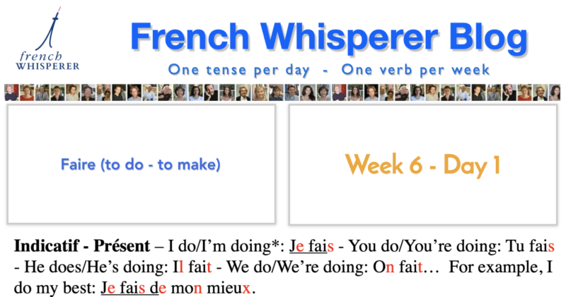 french conjugation exercises