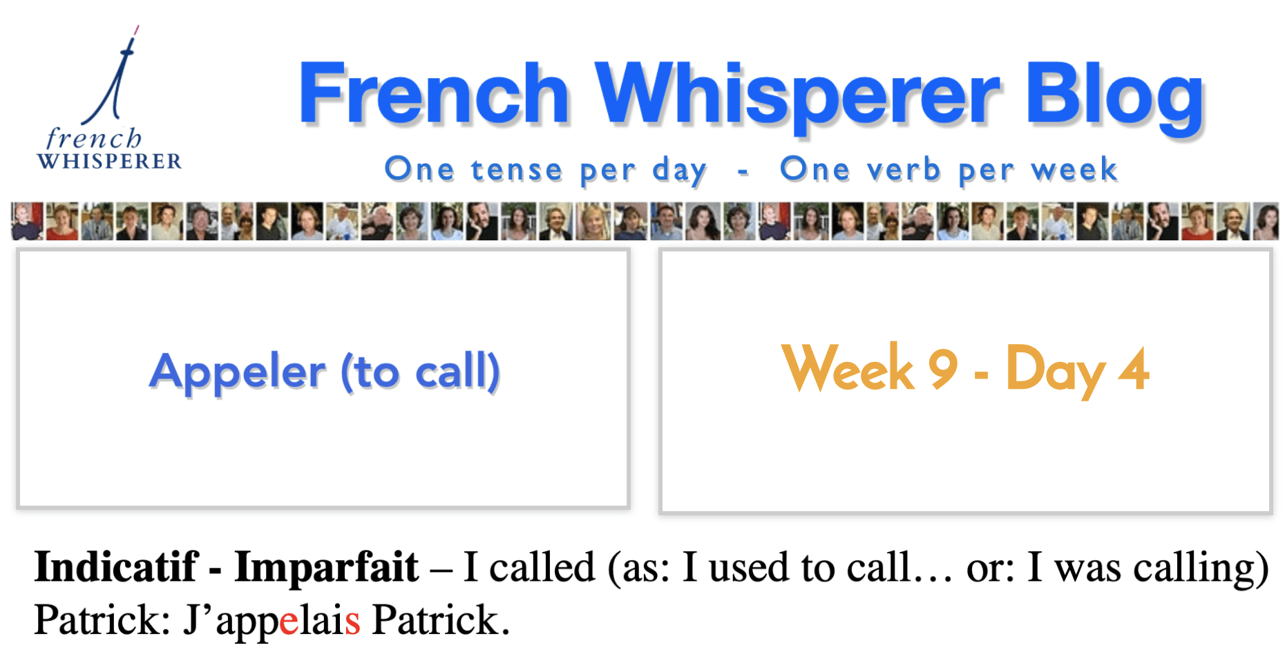what is the conjugation of er verbs in french