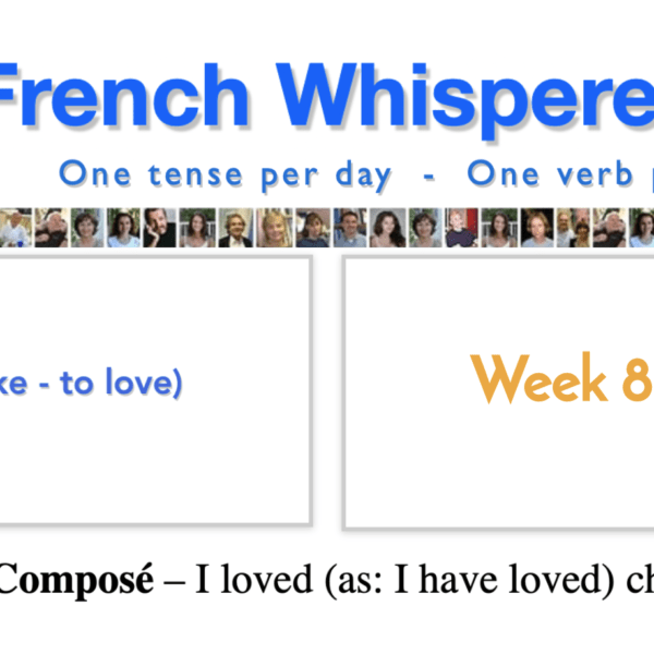 french conjugation past tense – 41 life-changing weeks – Week8 – Day3