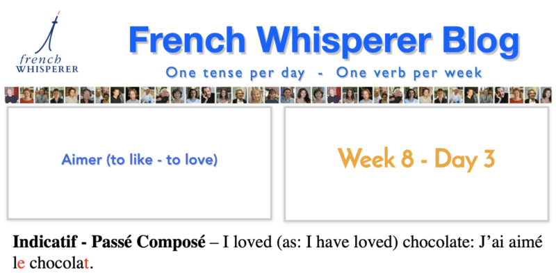 french conjugation past tense