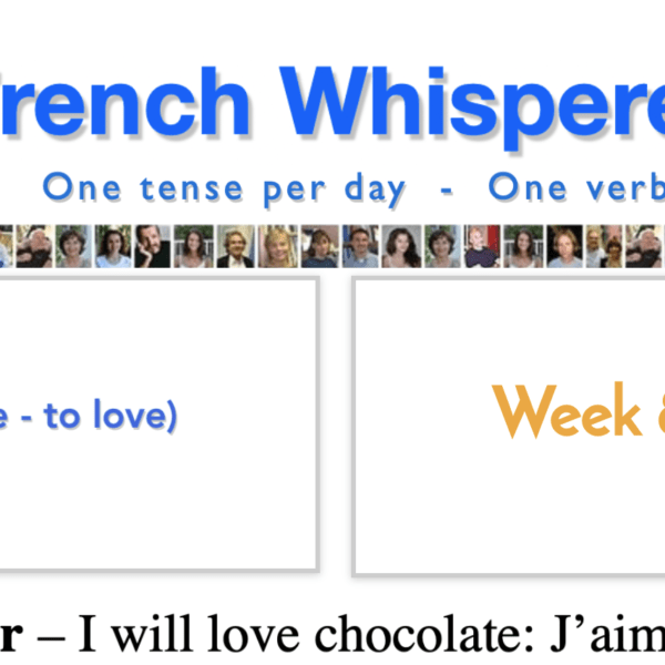 #1 life-changing french conjugation table – Week8 – Day5