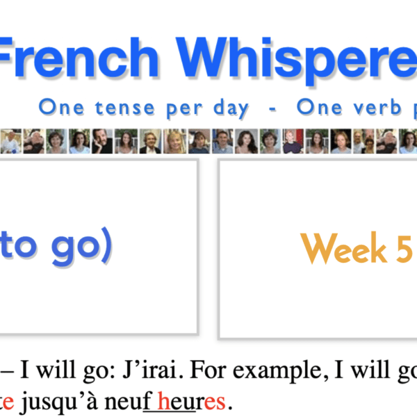 french conjugation worksheets – 41 life-changing weeks – Week5 – Day5