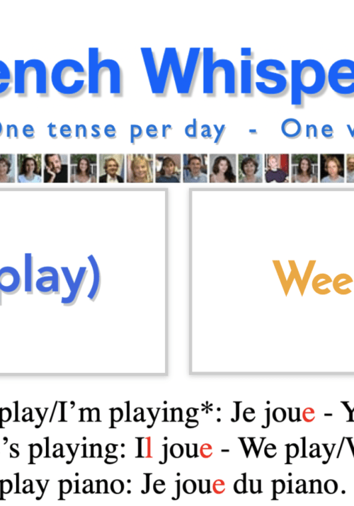 french verb of the day