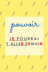 french verb pouvoir sentence