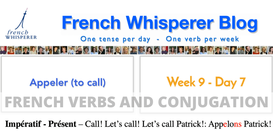 french verbs and conjugation