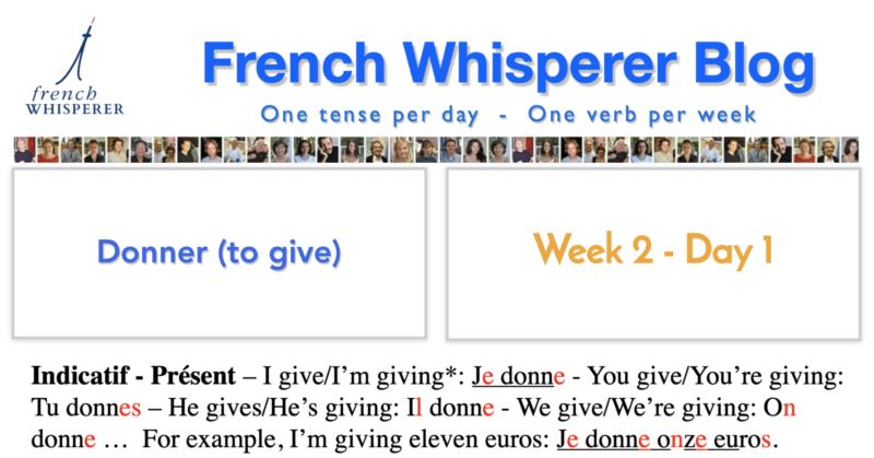 french verbs basic