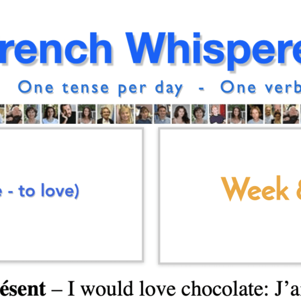 french verbs conjugation list – 41 life-changing weeks – Week8 – Day6