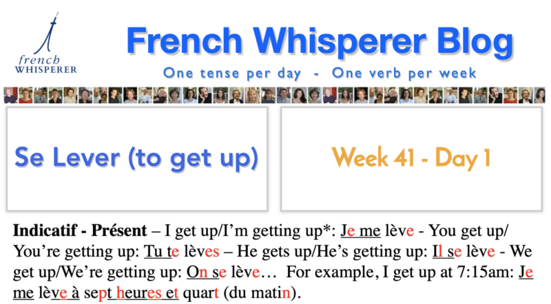 french verbs for beginners