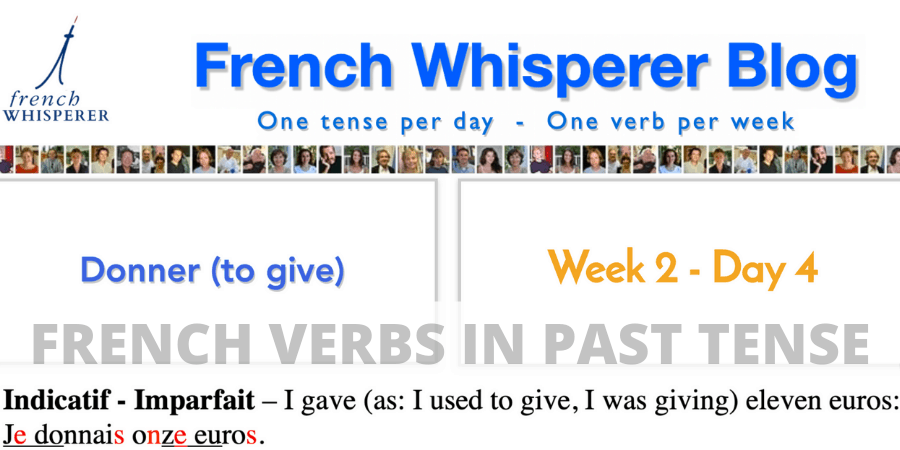 french verbs in past tense