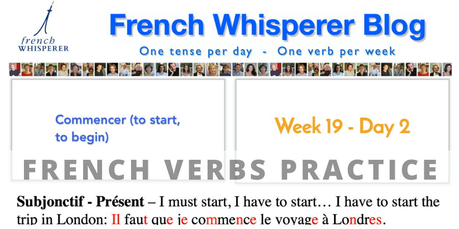 french verbs practice